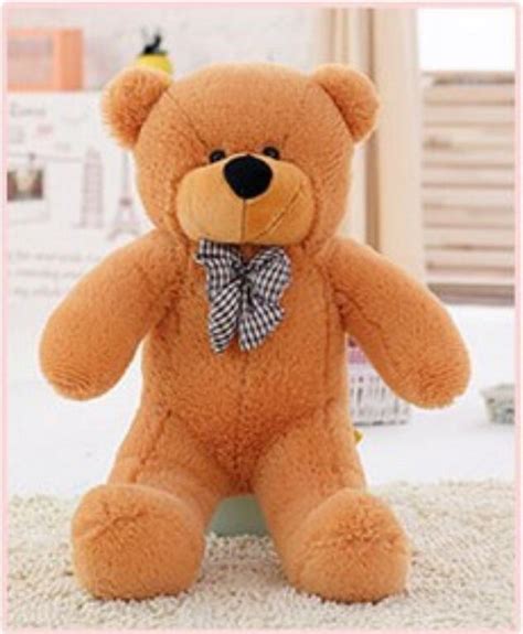 80cm Cute Teddy Bear Bow Tie Cuddly Soft Plush Animal Toy Doll Stuffed