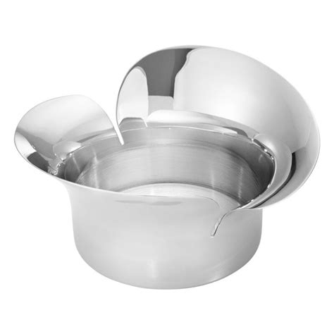 Georg Jensen Portacandela A Pilastro Bloom Acciaio Inox Finnish