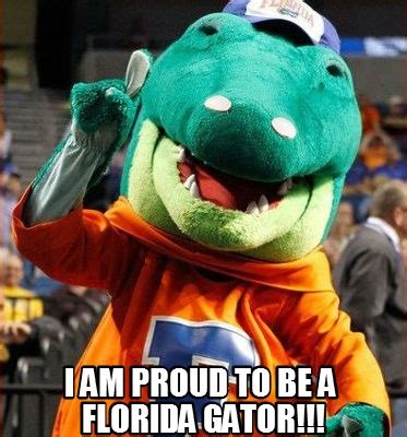 Meme Maker I Am Proud To Be A Florida Gator Meme Generator