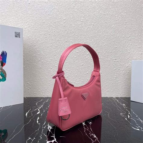 Replica Prada 1NE515 Re Nylon Re Edition 2000 Mini Bag Pink Dopaminebags