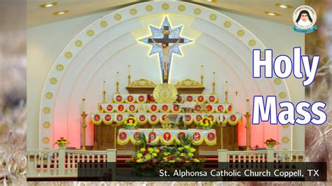 St Alphonsa Catholic Church Coppell TX Holy Mass YouTube