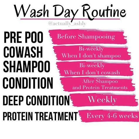 Follow These Steps In Order To Create A Wash Day Routine Which Will