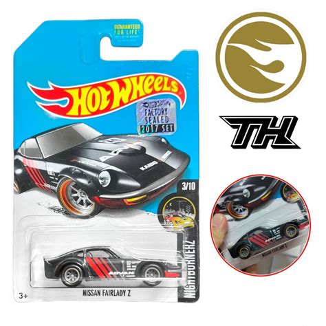 โมเดลรถเหลก Hotwheels NISSAN FAIRLADY Z ลขสทธแท ลอยาง STH