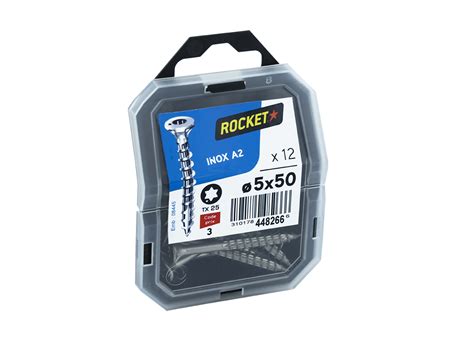 Rocket Vis Bois Et Agglo Toile Acier Inoxydable A Mini Vybac