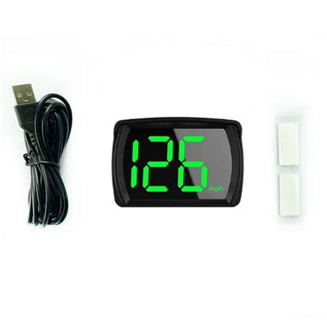 Shkalacar Car Hud Headup Display Km H Mph Gps Digital Speedometer With