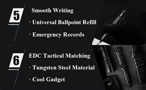 Amazon Origin Joy Pack Tungsten Steel Military Tactical Pen Set