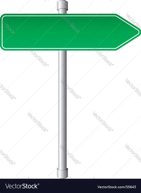 Direction sign Royalty Free Vector Image - VectorStock