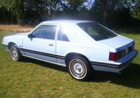 Light Medium Blue 1979 Ford Mustang Ghia Hatchback Photo Detail