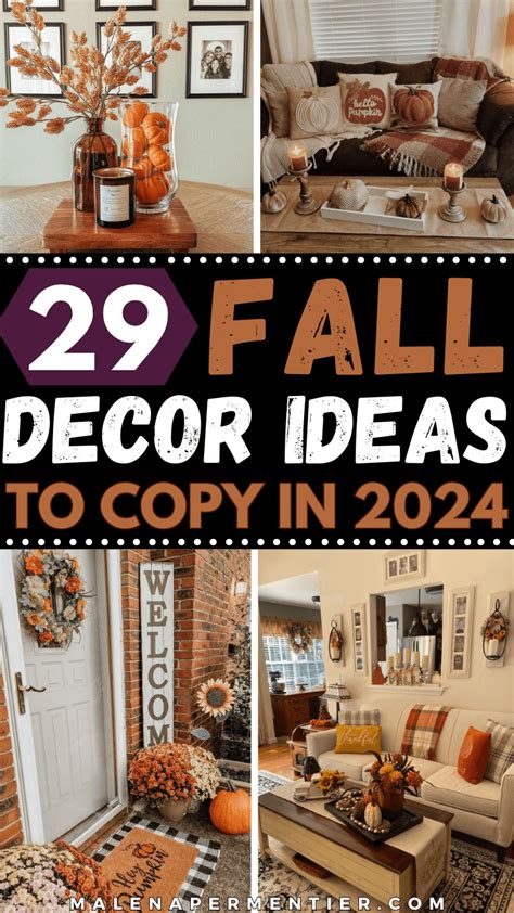 29 Creative Fall Decor Ideas to Cozy Up Your Home