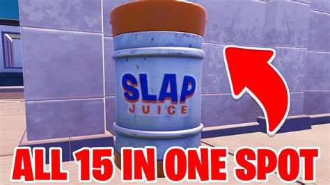 Destroy Slurp Or Slap Barrels Fortnite YouTube