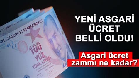 TEMMUZ ASGARİ ÜCRET ZAMMI 2023 Son dakika Asgari ücret ne kadar kaç