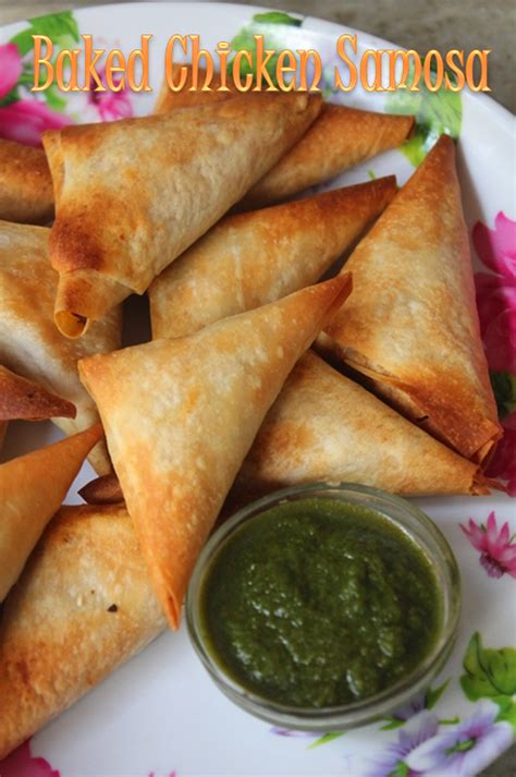 Baked Chicken Samosa Recipe Baked Samosa Recipe Yummy Tummy