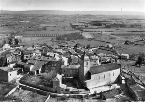 CARTE VUE AÉRIENNE de la Cité Médiévale du Vieux PEROUGES EUR 3 45