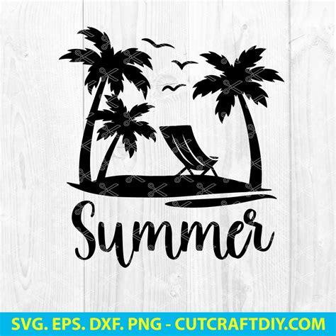 Summer Svg Sunset Svg Beach Svg Tropical Svg Vacation Svg