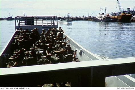 Vung Tau South Vietnam 1969 Troops In Landing Craft Heading For The Shore Australian War