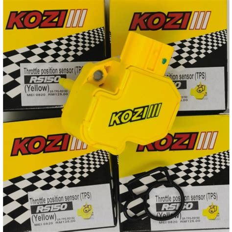 KOZI THROTTLE POSITION SENSOR TPS YELLOW RS150 RSX Shopee Malaysia