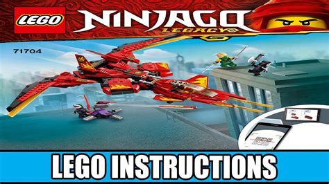 Lego Instructions Ninjago Kai Fighter Youtube