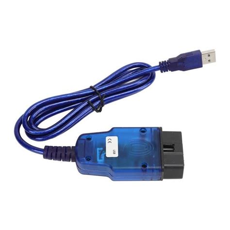 Akozon câble adaptateur OBD II Câble de Diagnostic USB Outil de