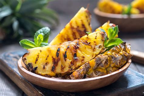 Gegrillte Ananas Schnell Und Einfach