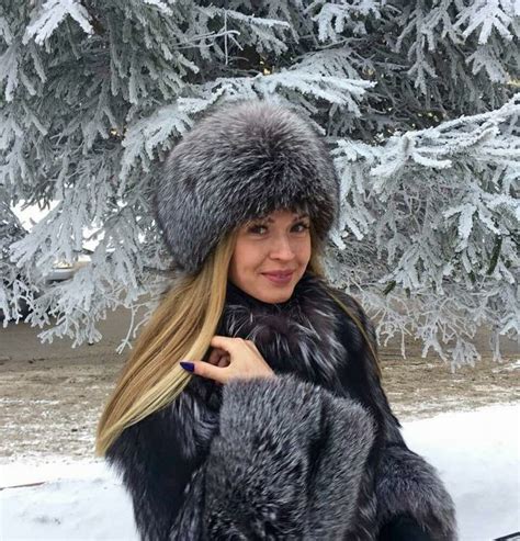 Fur Fashion Womens Fashion Mantel Fox Fur Coat Pelt Russian Girls Silver Fox Russians