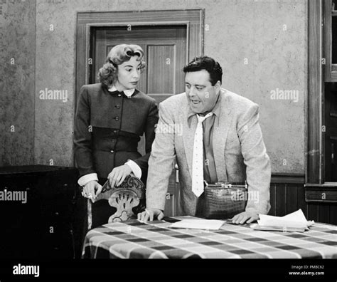 Audrey Meadows and Jackie Gleason "The Honeymooners" circa 1955 CBS File Reference # 32914 ...