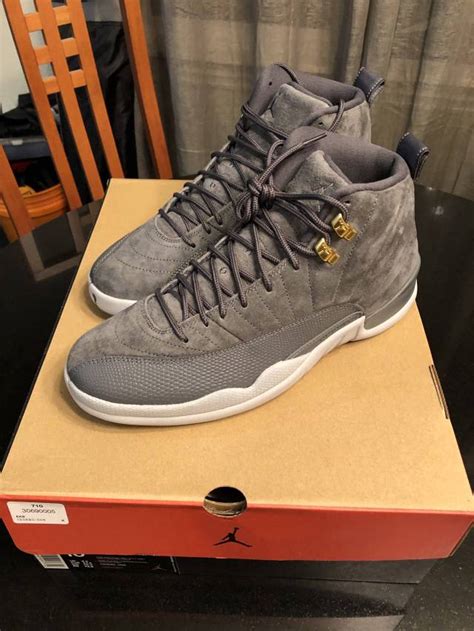 Air Jordan 12 Dark Grey Kixify Marketplace