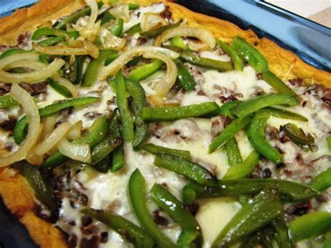 Philly Cheesesteak Pizza Recipe - Genius Kitchen