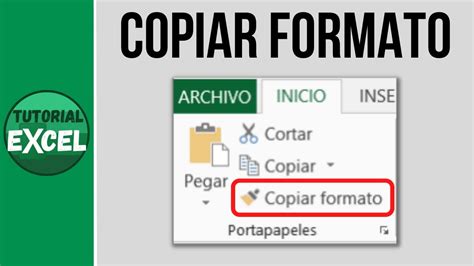 Copiar Formato De Celda En Excel Youtube