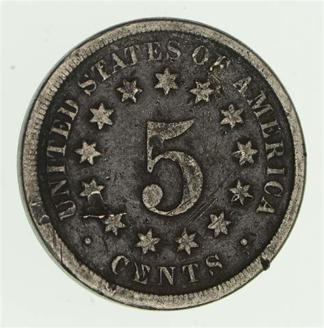 First Us Nickel Shield Nickel Us Type Coin Over Years