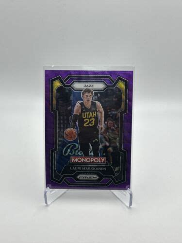 Panini Prizm Monopoly Lauri Markkanen Purple Ebay