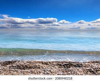 Beautiful Sunny Sky Landscape Sea Beach Stock Photo 2080940218 | Shutterstock