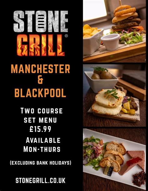 This evening @ The Stone Grill - two courses for just £15.99! SG ...