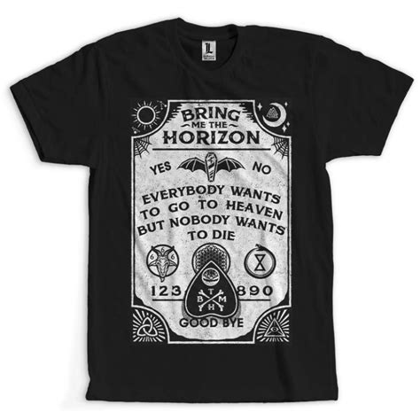 Jual Kaos Band Bring Me The Horizon H Kaos Band Rock Kaos