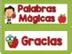 Spanish Apple Themed Kind Words II Palabras Mágicas Manzanas by