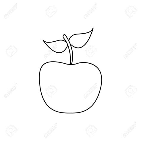 Dibujos De Figuras Manzana Para Colorear Vsun