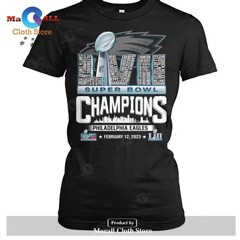 Philadelphia Eagles Nfc Champions 2023 Unisex T Shirt Macall Cloth