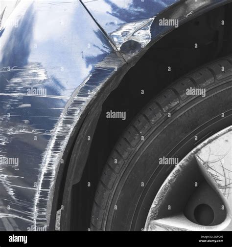 dented vehicle  res stock photography  images alamy