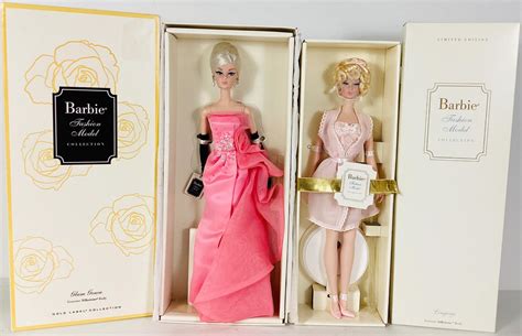 Lot 2 Bfmc Genuine Silkstone Barbies 1 Glam Gown Barbie Is A Part