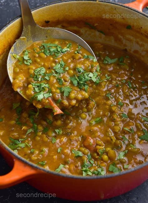 Mung Beans Instant Pot Green Moong Dal Recipe Secondrecipe