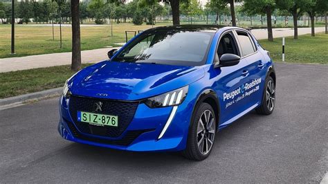 Peugeot E Gt Kwh Le Kw Vertigo Blue Youtube