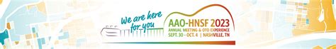 Expo Harvester AAO HNSF 2023 Annual Meeting OTO Experience