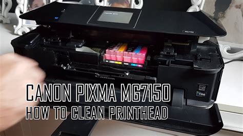 How To Clean Canon Pixma Mg Printhead Youtube