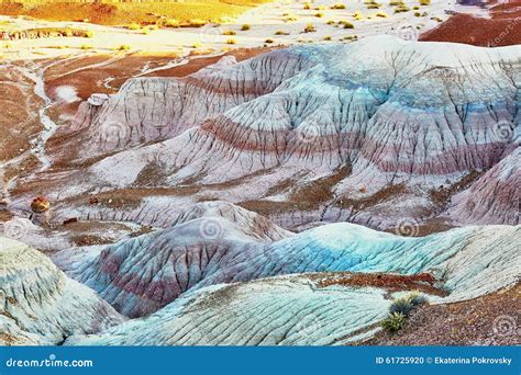 Painted Desert National Park In Arizona Usa Stock Photo Image Of