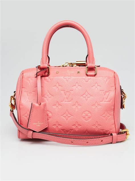 Louis Vuitton Blossom Monogram Empreinte Leather Speedy Bandouliere 20