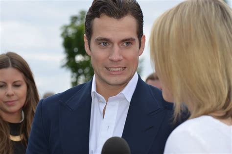 Henry Cavill News: Welcome Home: Henry At The Jersey Premiere Of 'Man ...