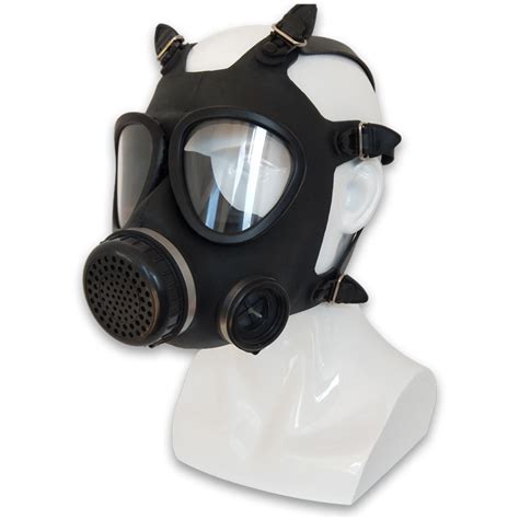 Self Priming Filter Gas Mask For Fire Rescue Headwear Rubber Mask