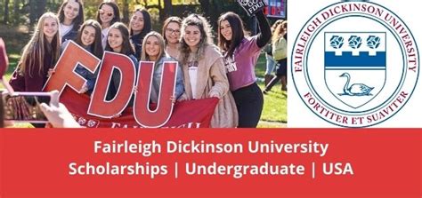 Latest Fdu Scholarships Usa 2022 2023