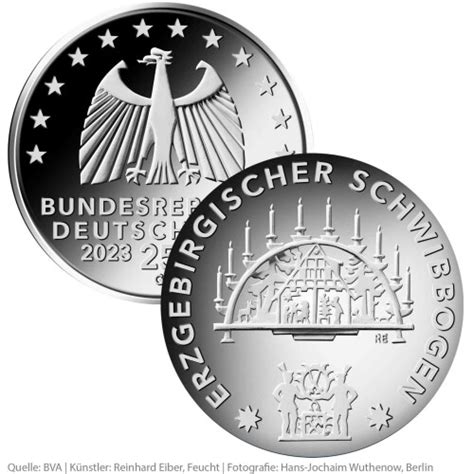 25 Euro Deutschland 2024 Silber PP Weihnachten Adventskranz