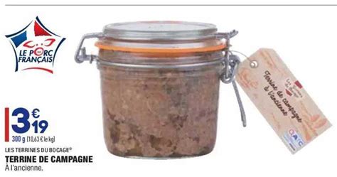 Promo Terrine De Campagne Les Terrines Du Bocage Chez Aldi ICatalogue Fr