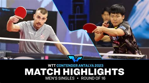 Tomislav Pucar Vs Sora Matsushima MS R16 WTT Contender Antalya 2023